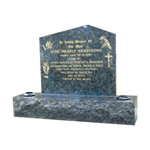 headstones and memorials